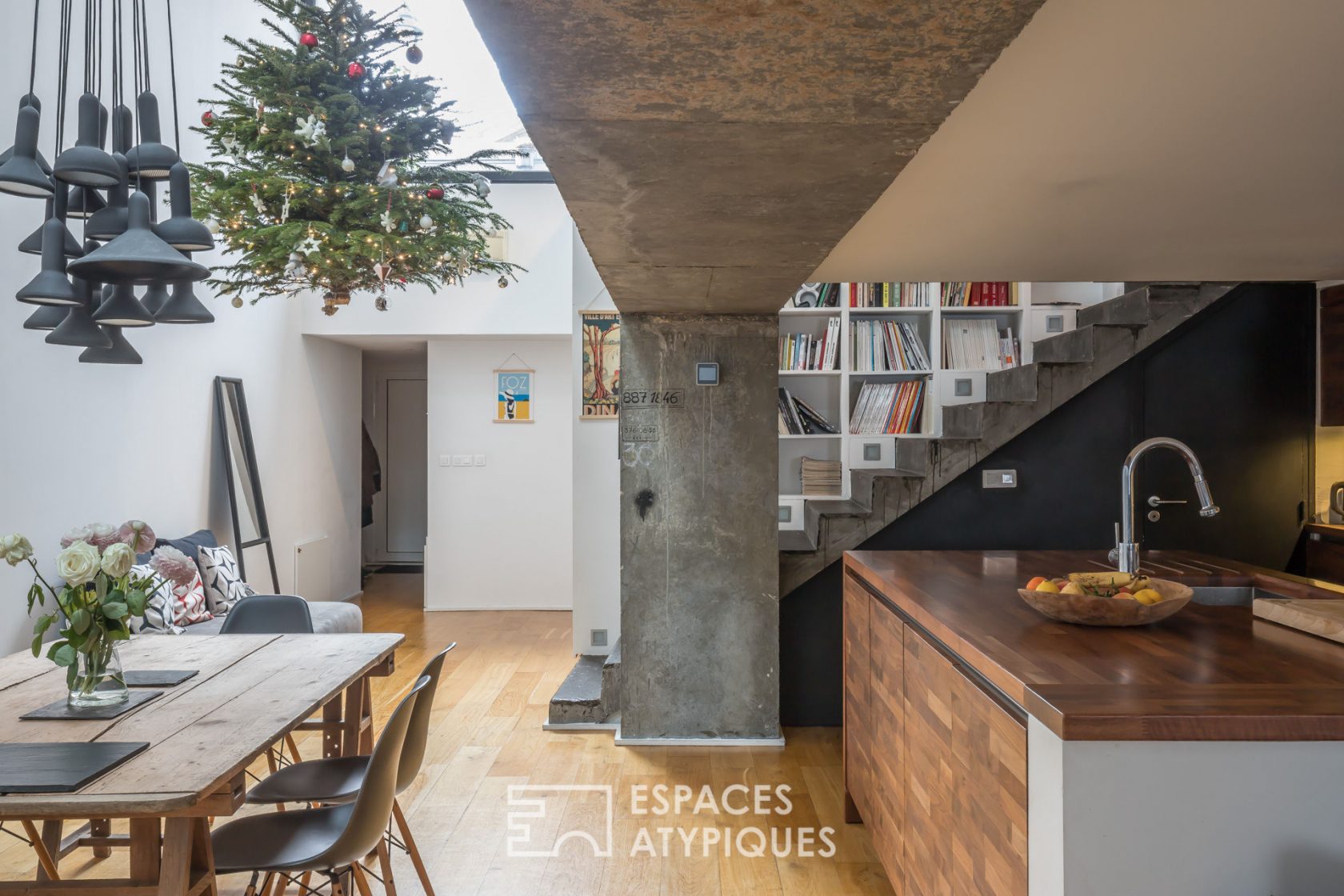Duplex loft with terrace