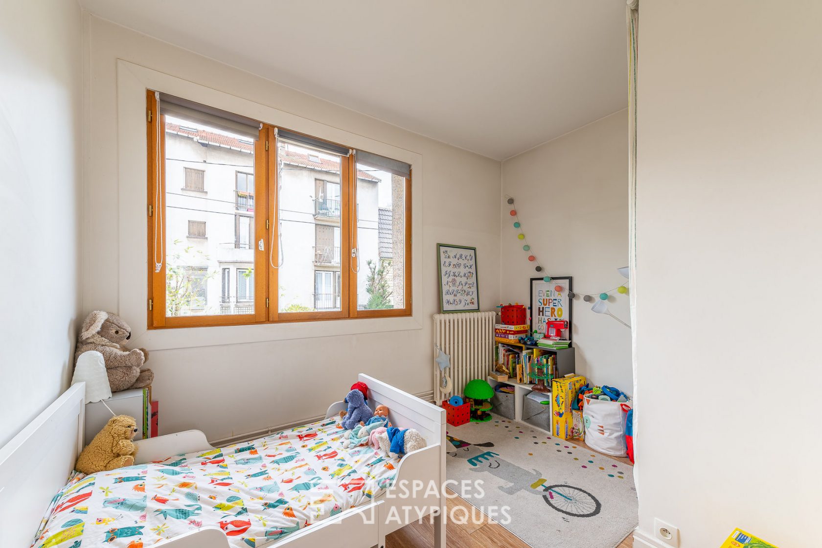 Duplex lumineux aux derniers étages d’une ancienne maison de ville