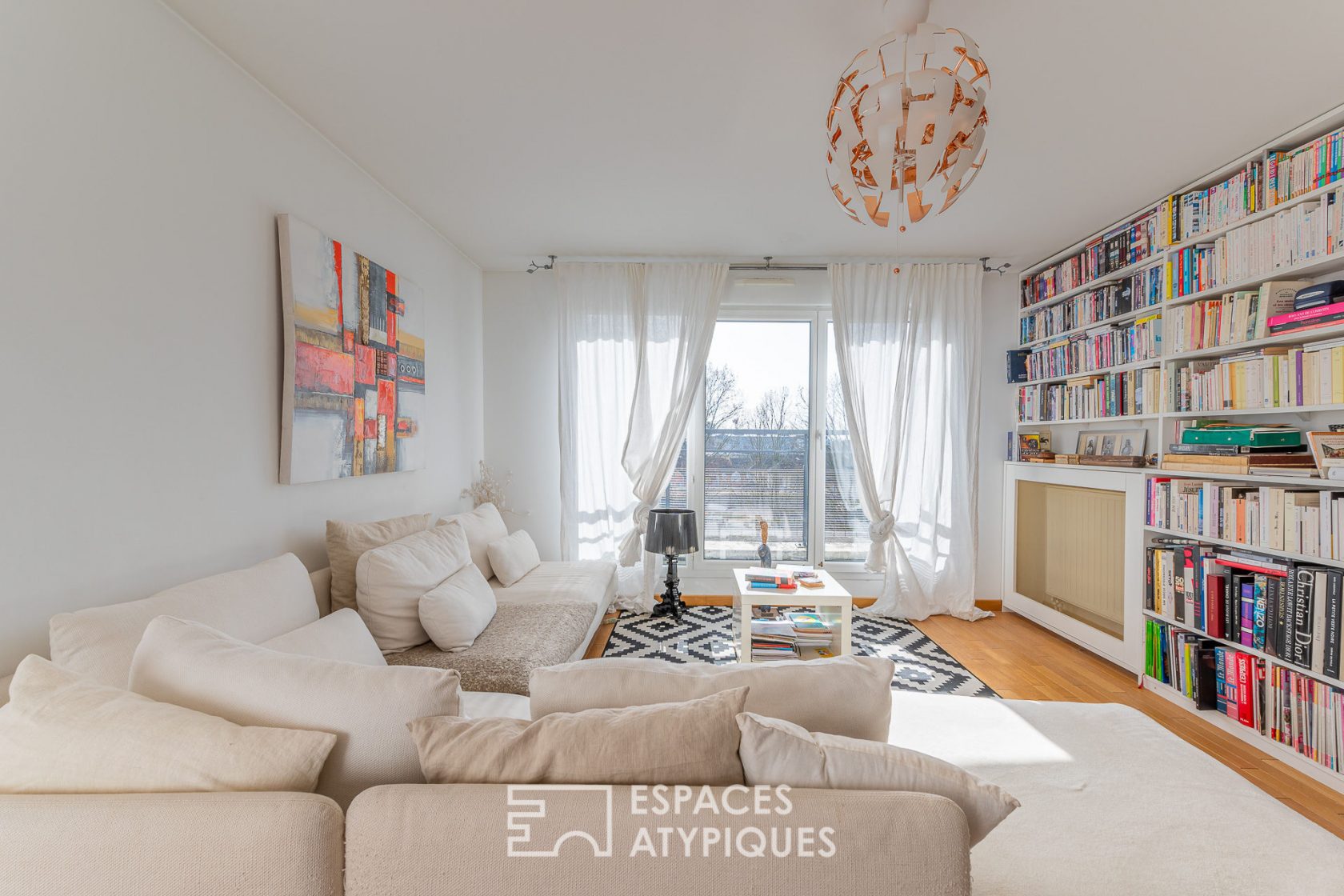 Roof top duplex with terraces