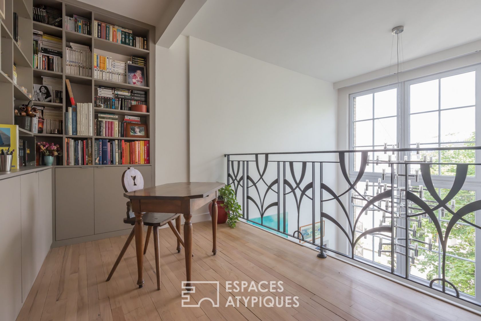 Duplex in a former artist’s studio from the 1930s