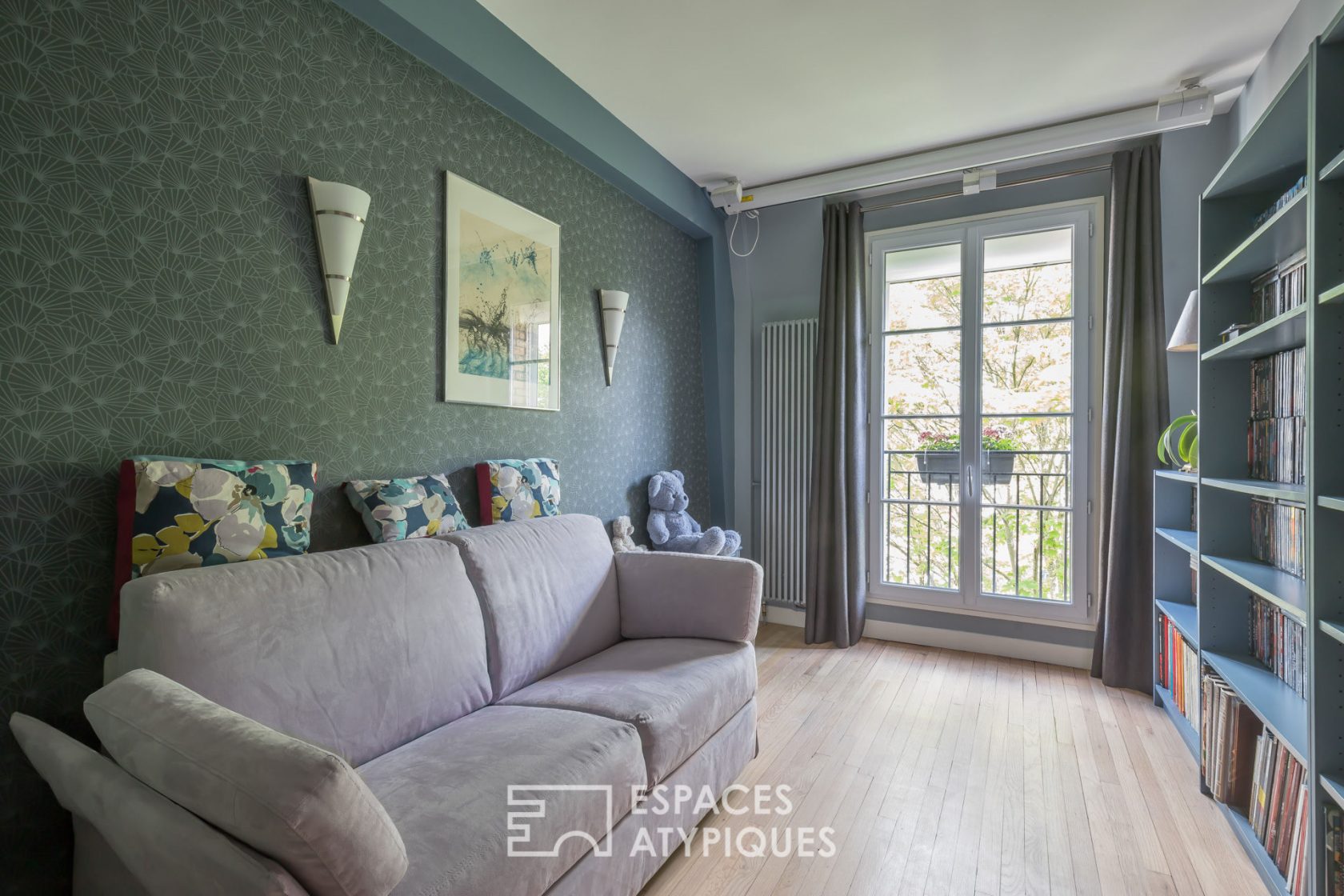 Duplex in a former artist’s studio from the 1930s