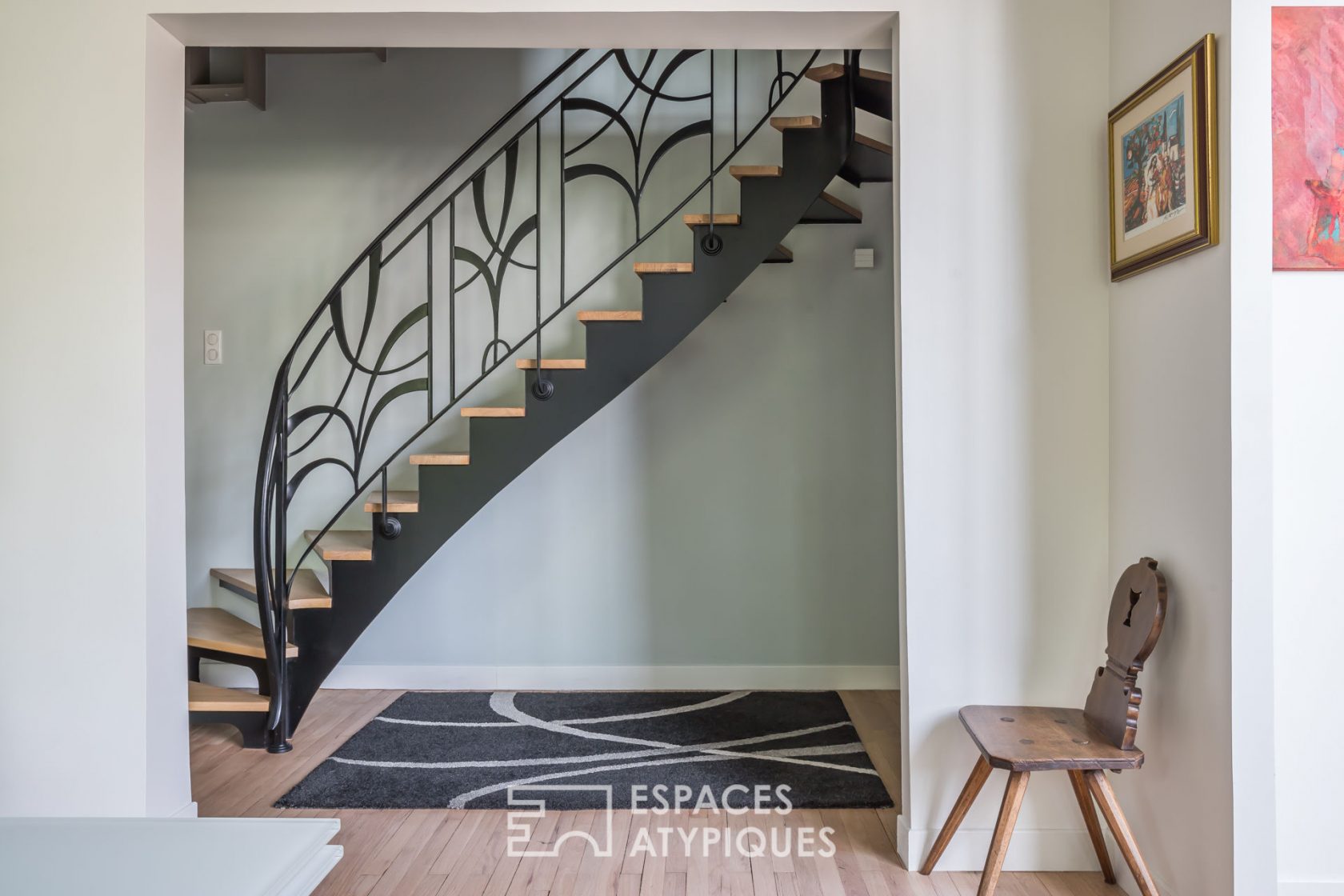 Duplex in a former artist’s studio from the 1930s