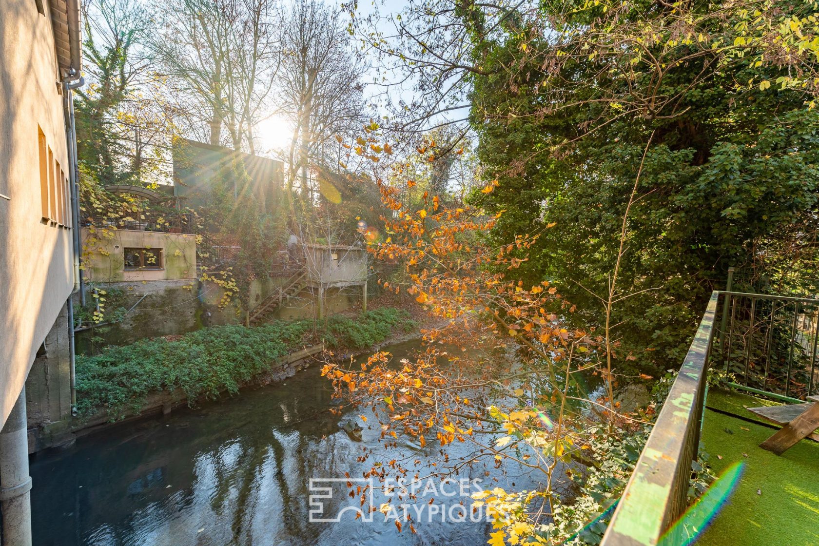 Apartment in an old mill dating from the 13th century