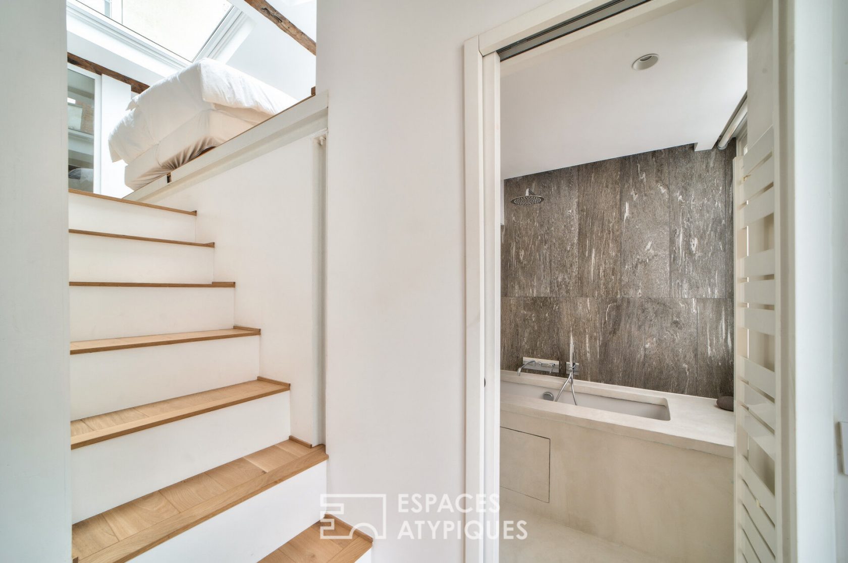 Architect apartment on the top floor