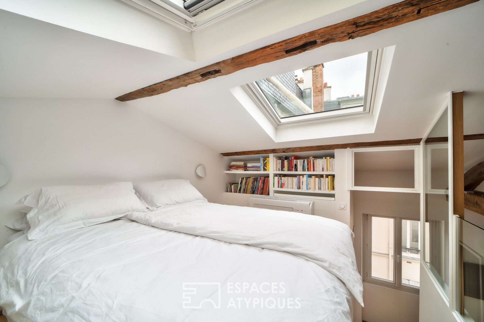 Architect apartment on the top floor