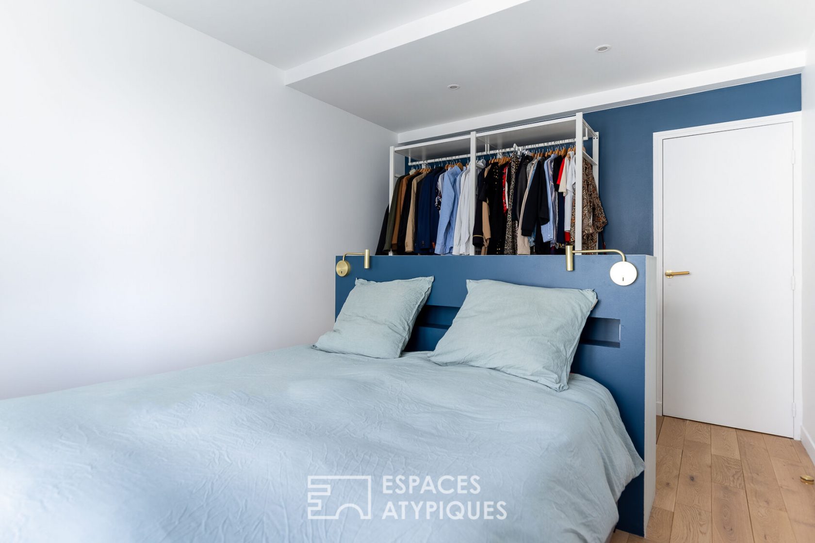 Appartement avec balcon refait par architecte