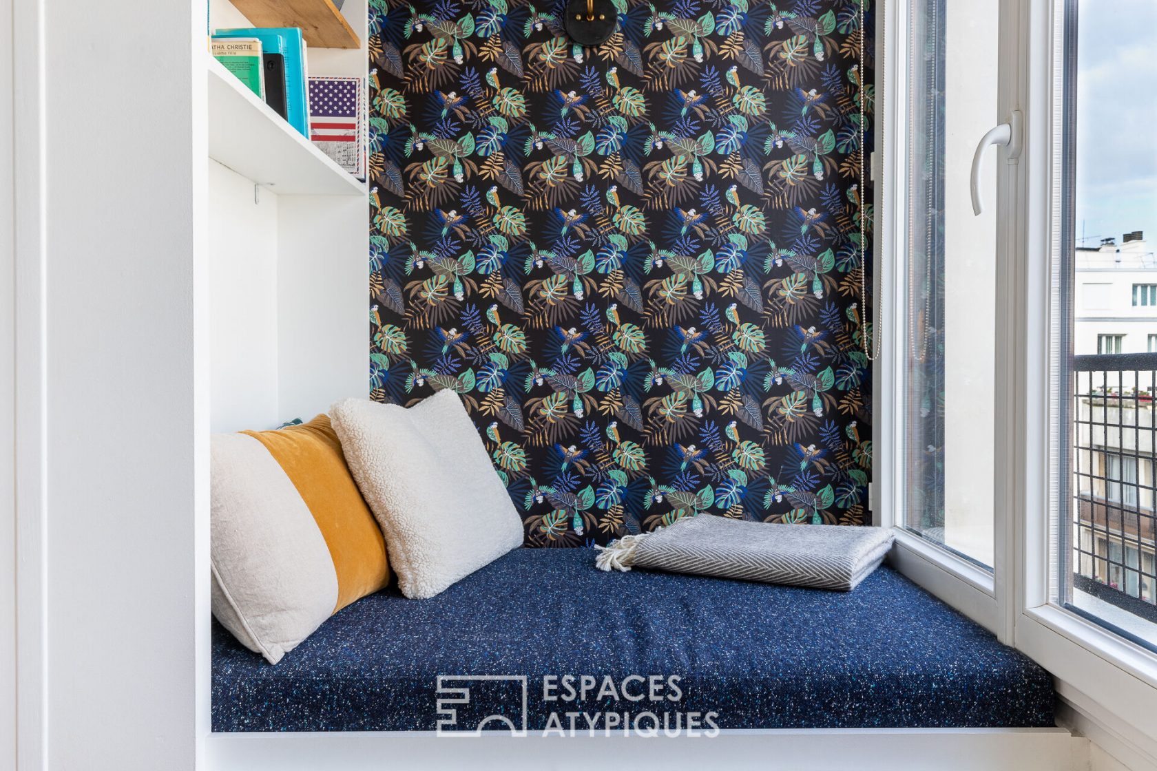 Appartement avec balcon refait par architecte