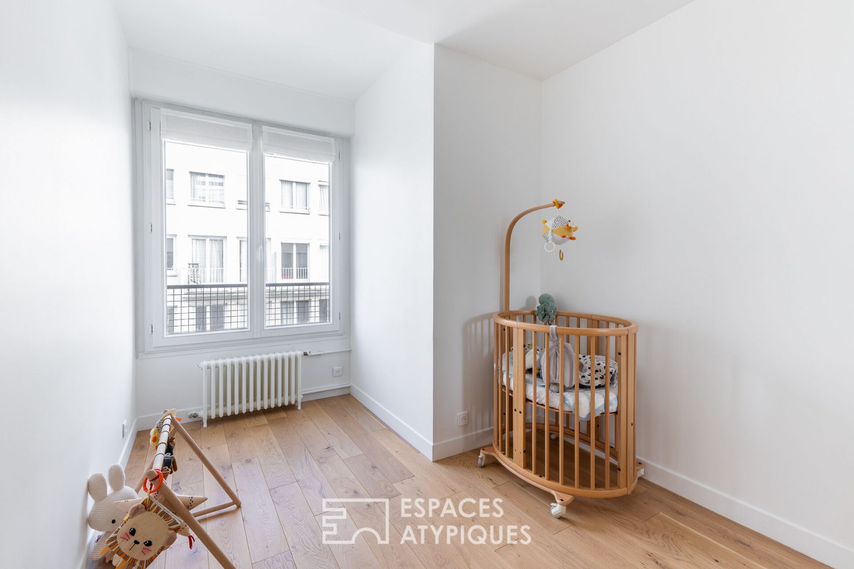 Appartement avec balcon refait par architecte