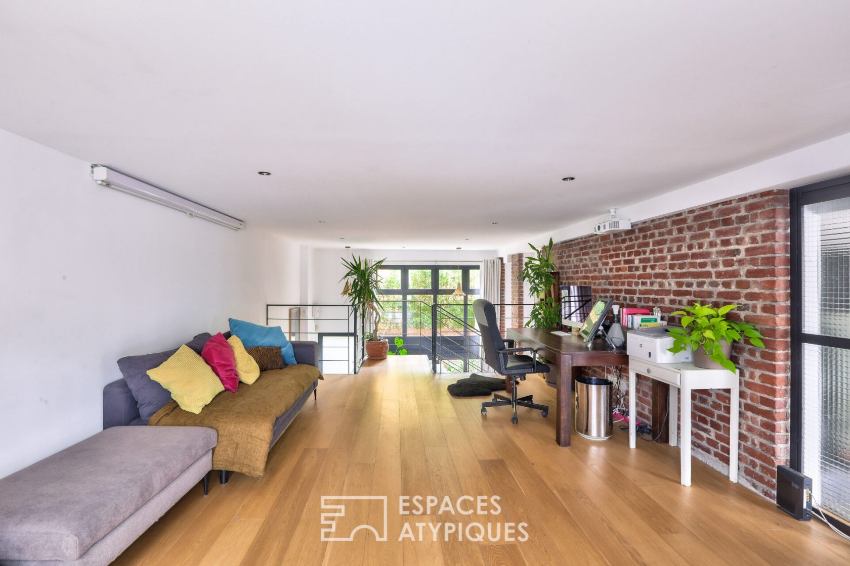 Loft issu de la réhabilitation d’un ancien entrepôt