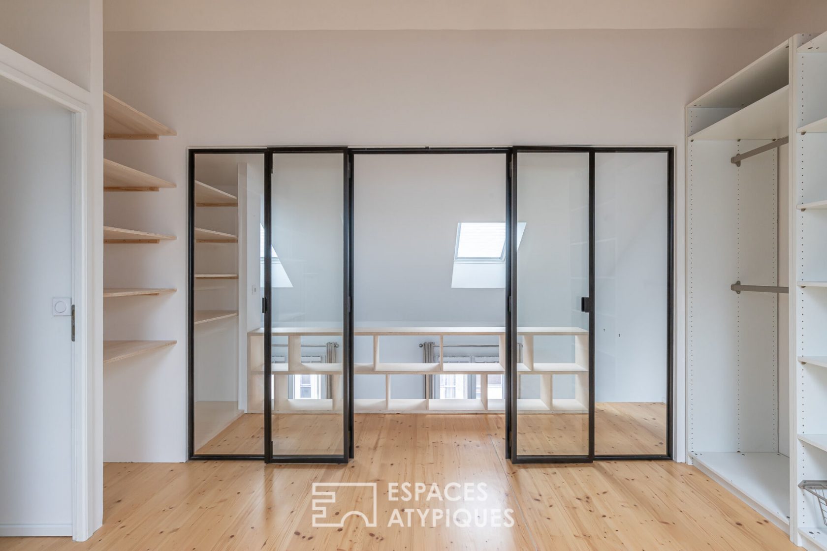 Architect’s duplex on the top floor