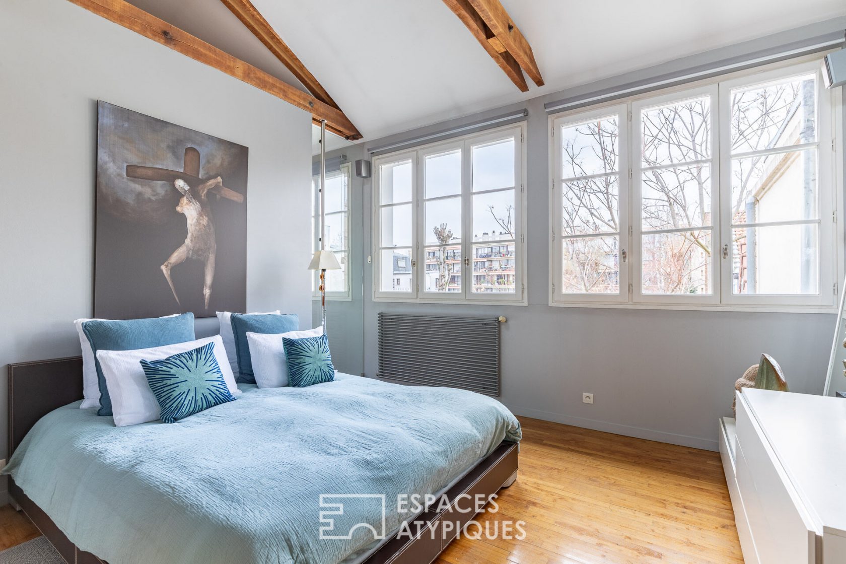 Architect loft with triplex terraces
