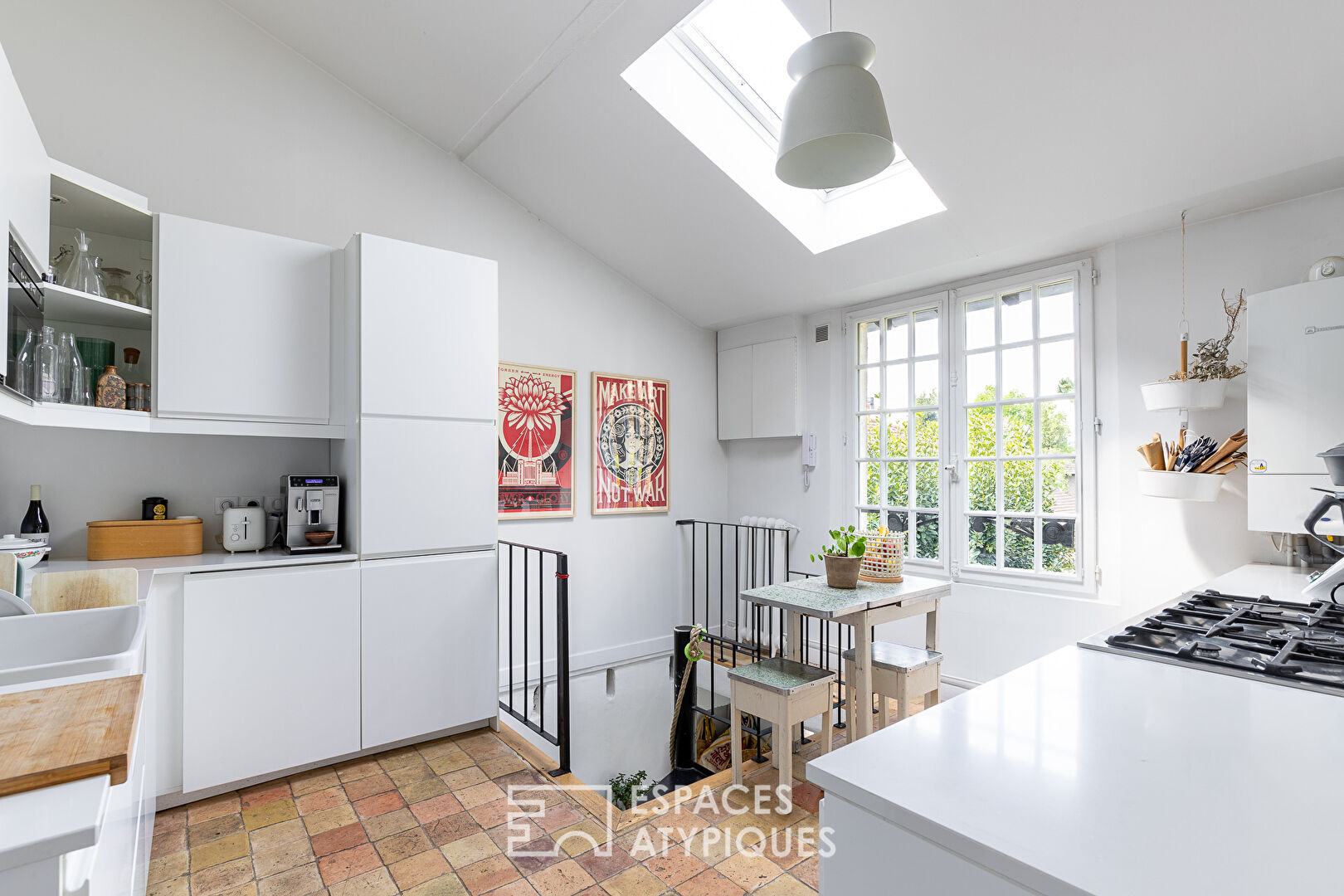 Bright loft in a former lemonade factory