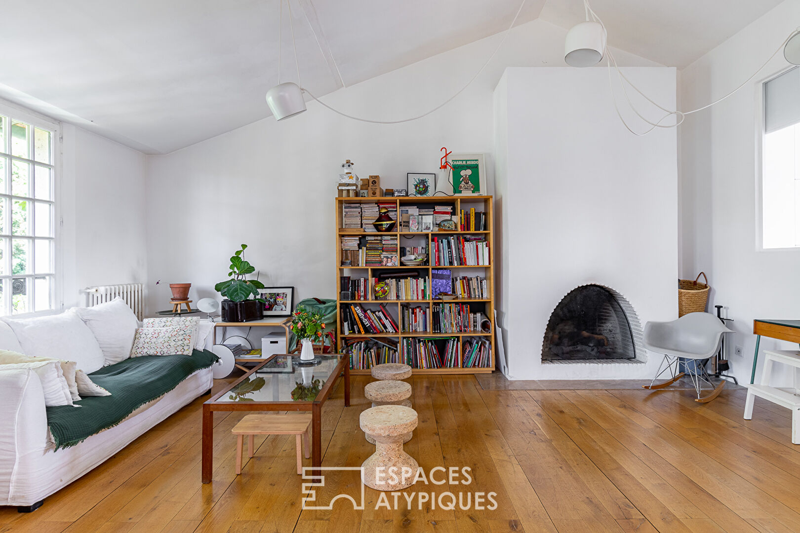 Bright loft in a former lemonade factory