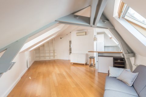 Top floor fitted out by architect
