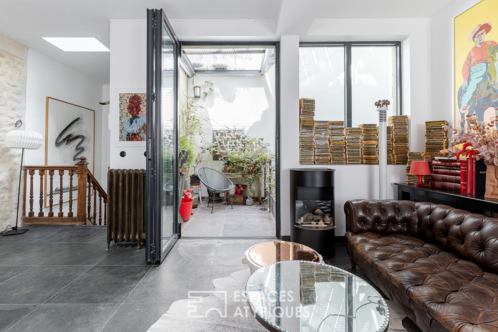 Architect’s house with studio and terraces