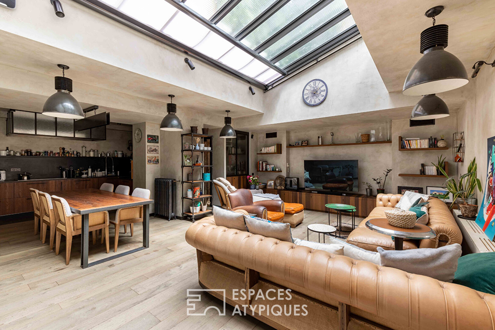Architect’s loft near the Butte-aux-Cailles