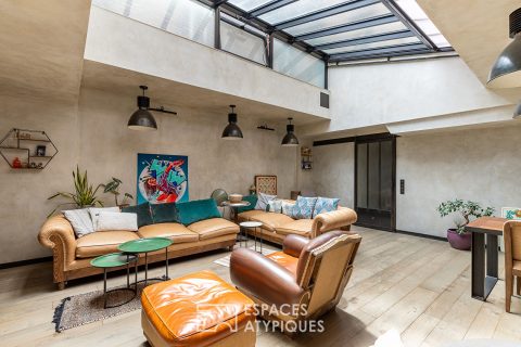 Architect’s loft near the Butte-aux-Cailles