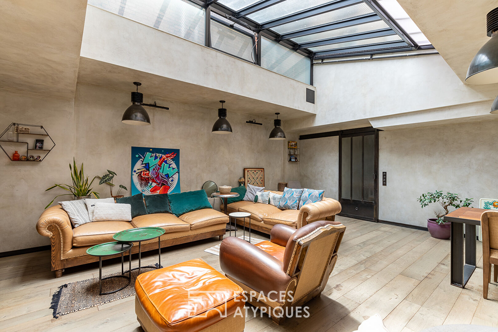 Architect’s loft near the Butte-aux-Cailles