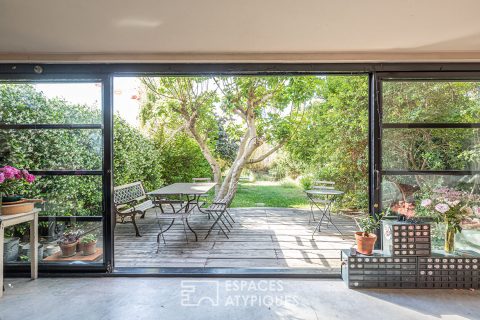 House with garden redesigned by architect