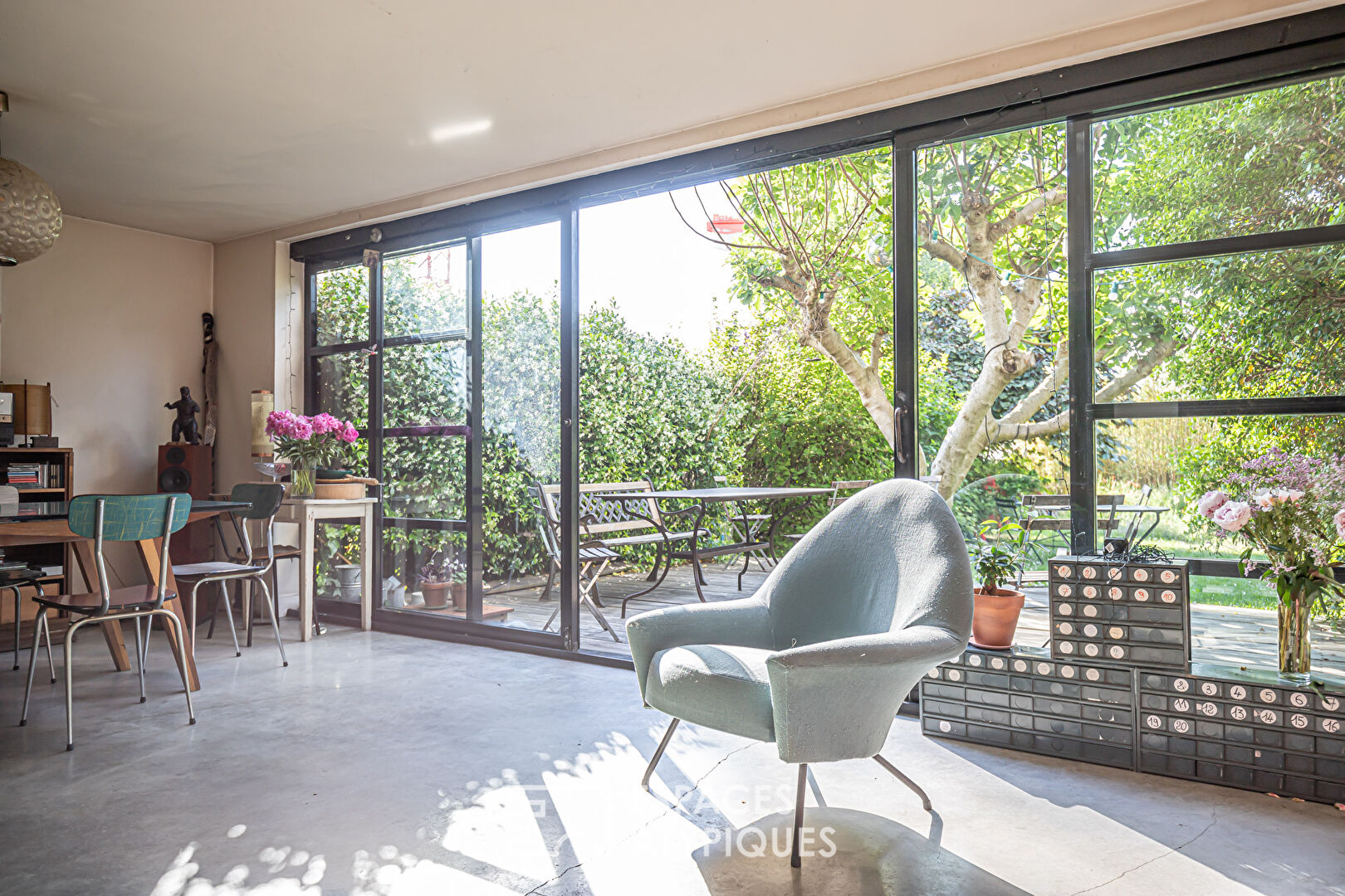 House with garden redesigned by architect