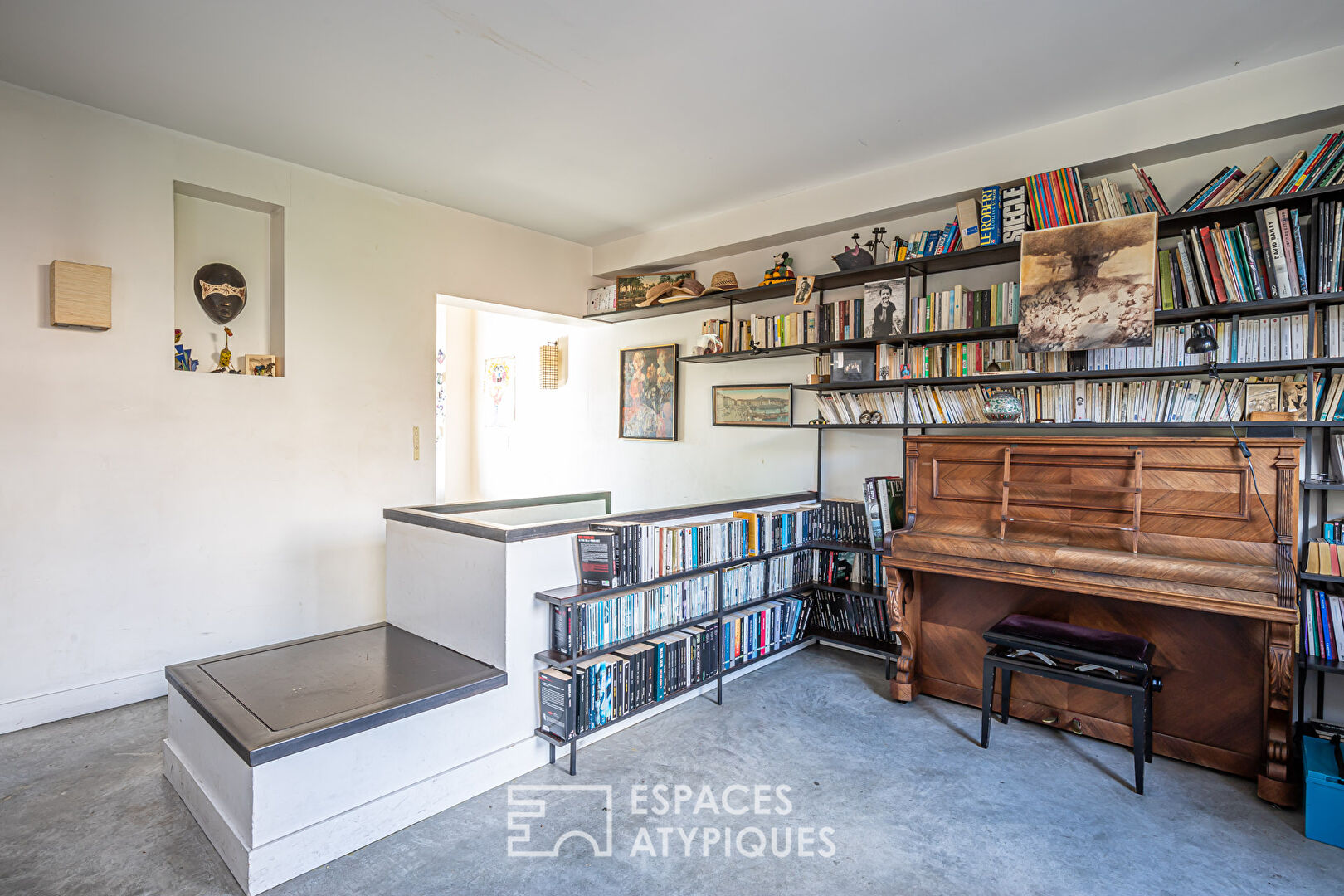 Maison avec jardin repensée par architecte