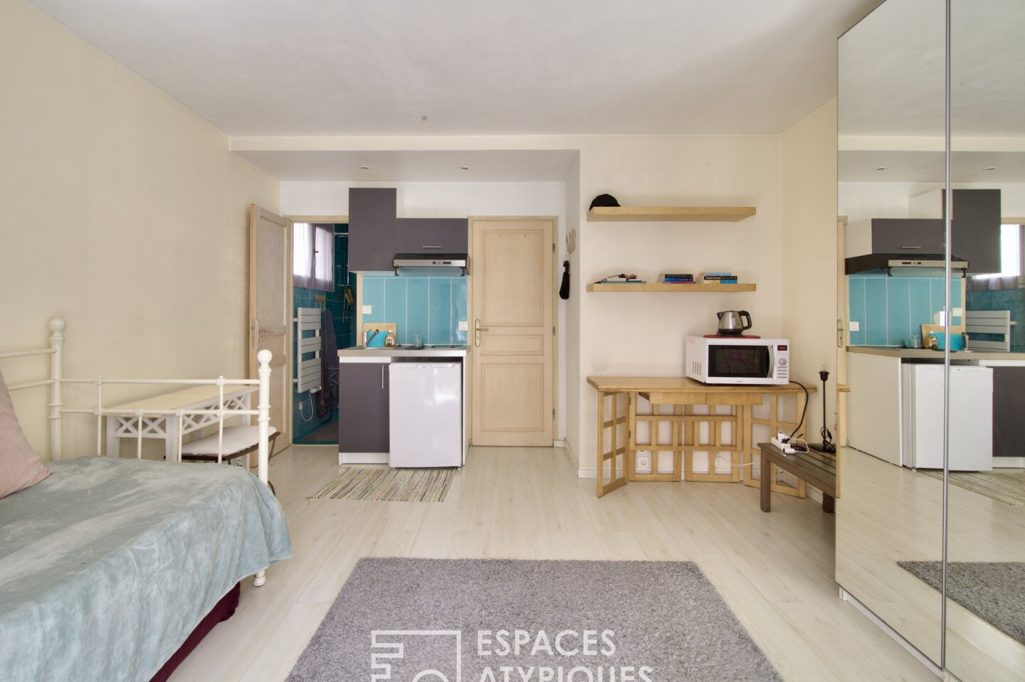 Apartment with garden in the city center