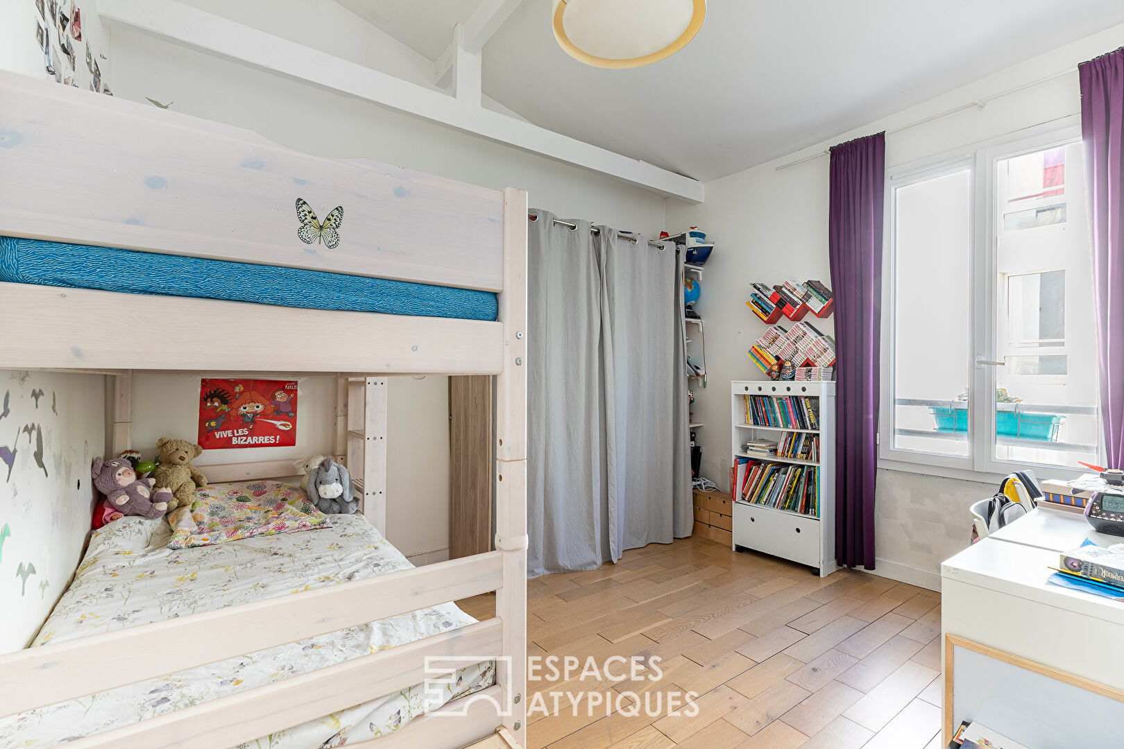 Top floor with mezzanine