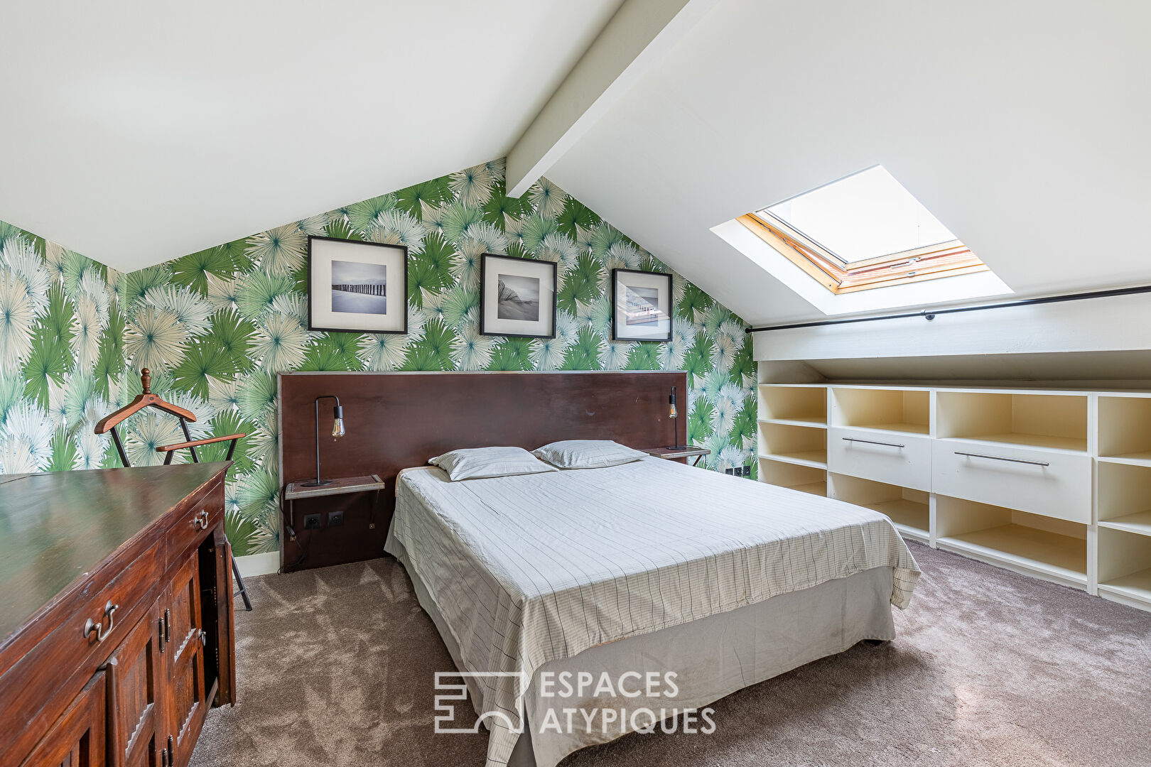 DÉJÀ LOUÉ : Duplex avec verrière et terrasses en dernier étage