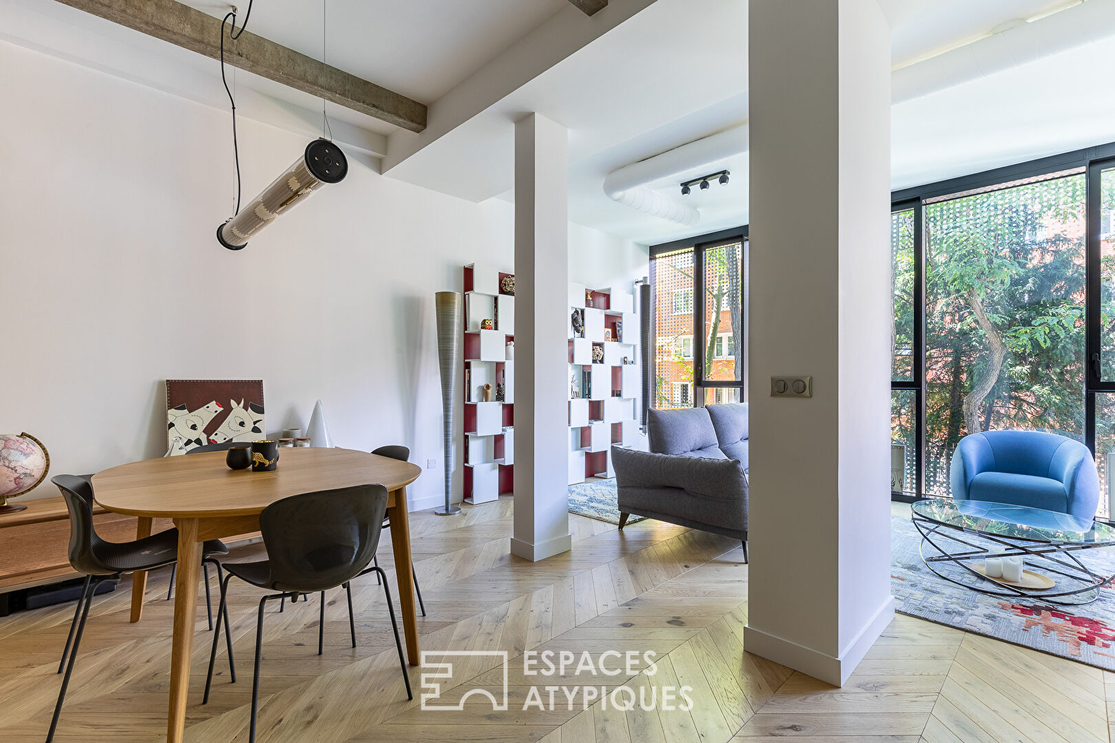 Architect’s apartment in the heart of the Village des Peupliers