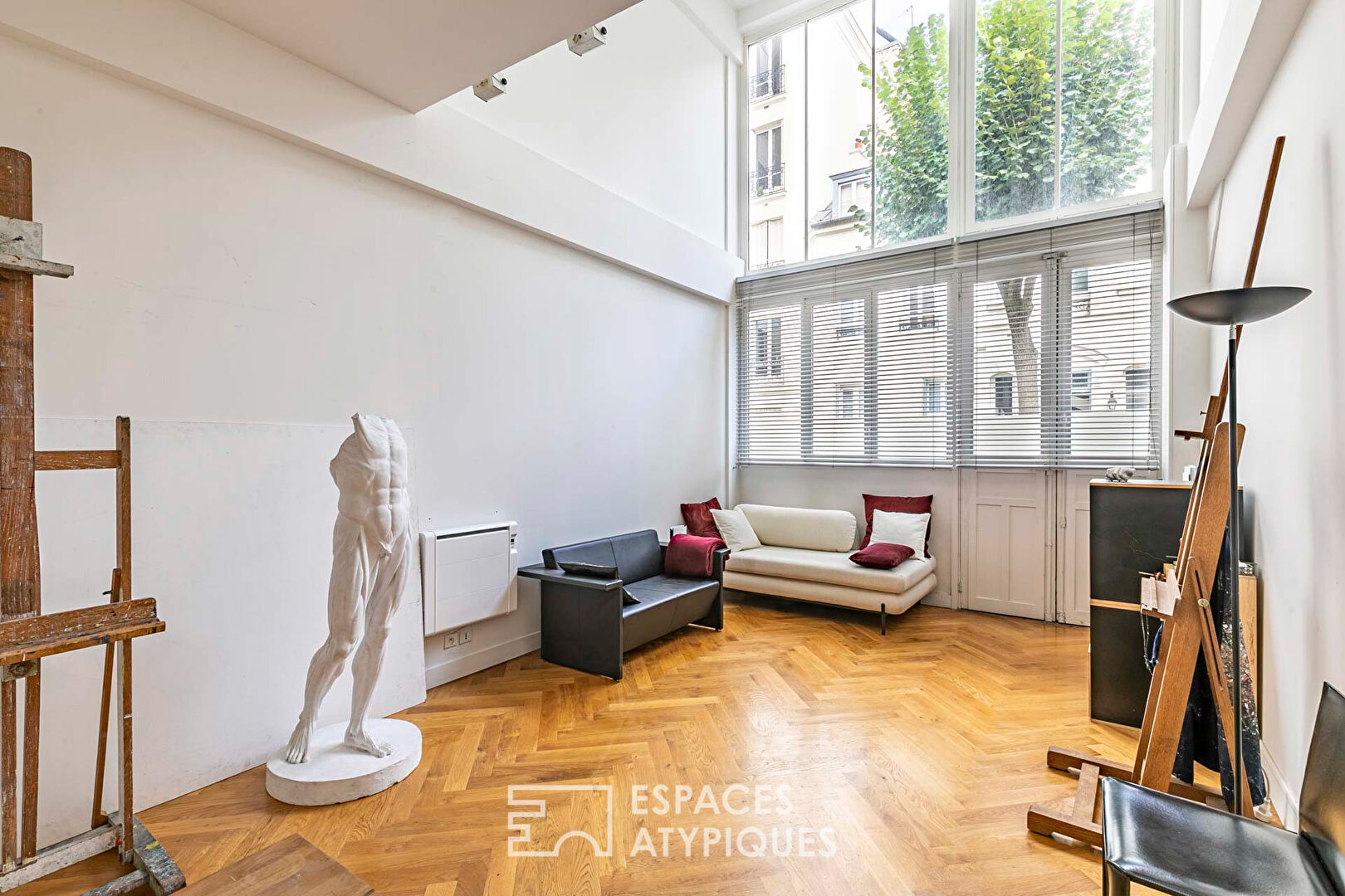 Beautiful artist’s studio close to Luxembourg Gardens