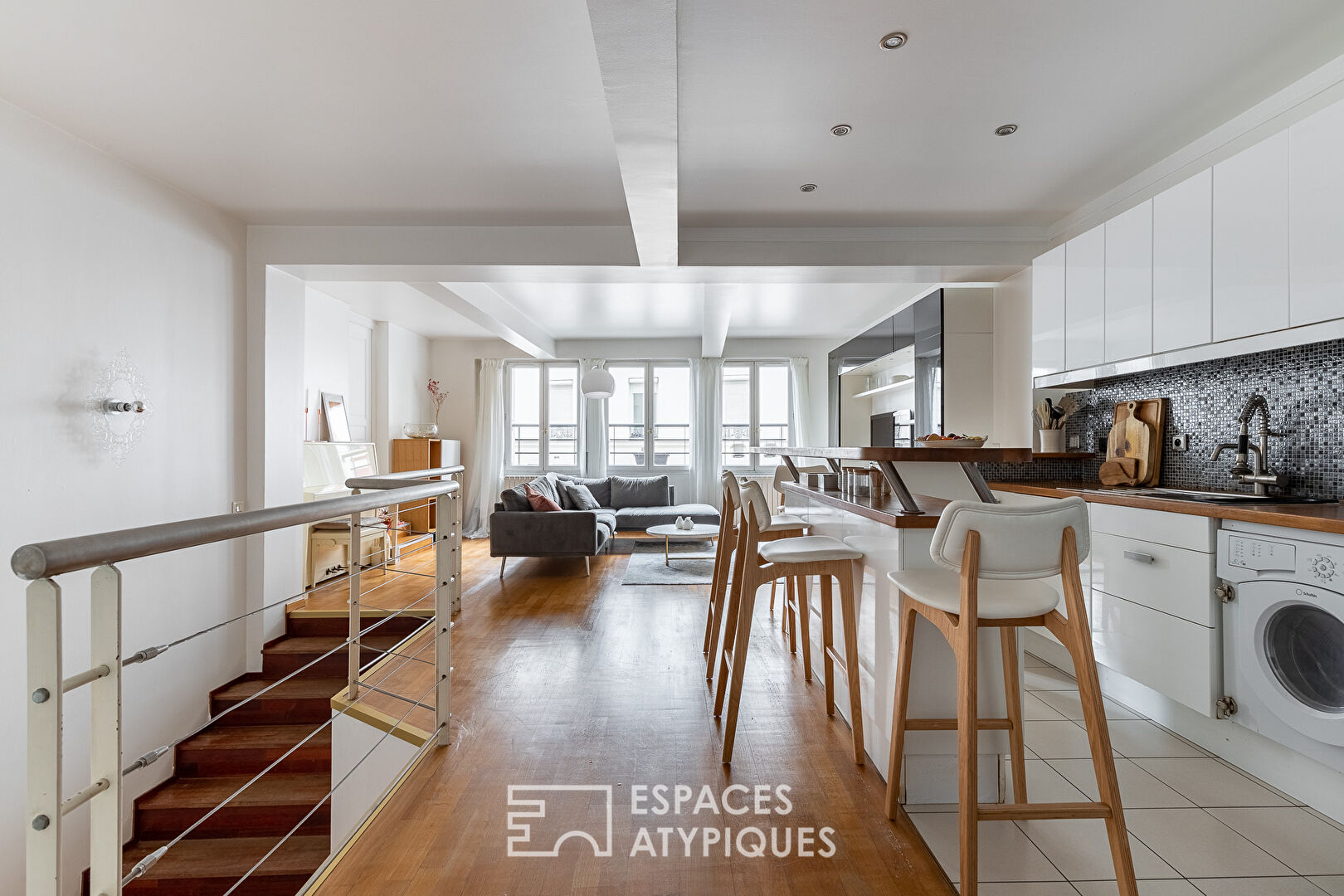 Charming duplex near Georges Brassens Park