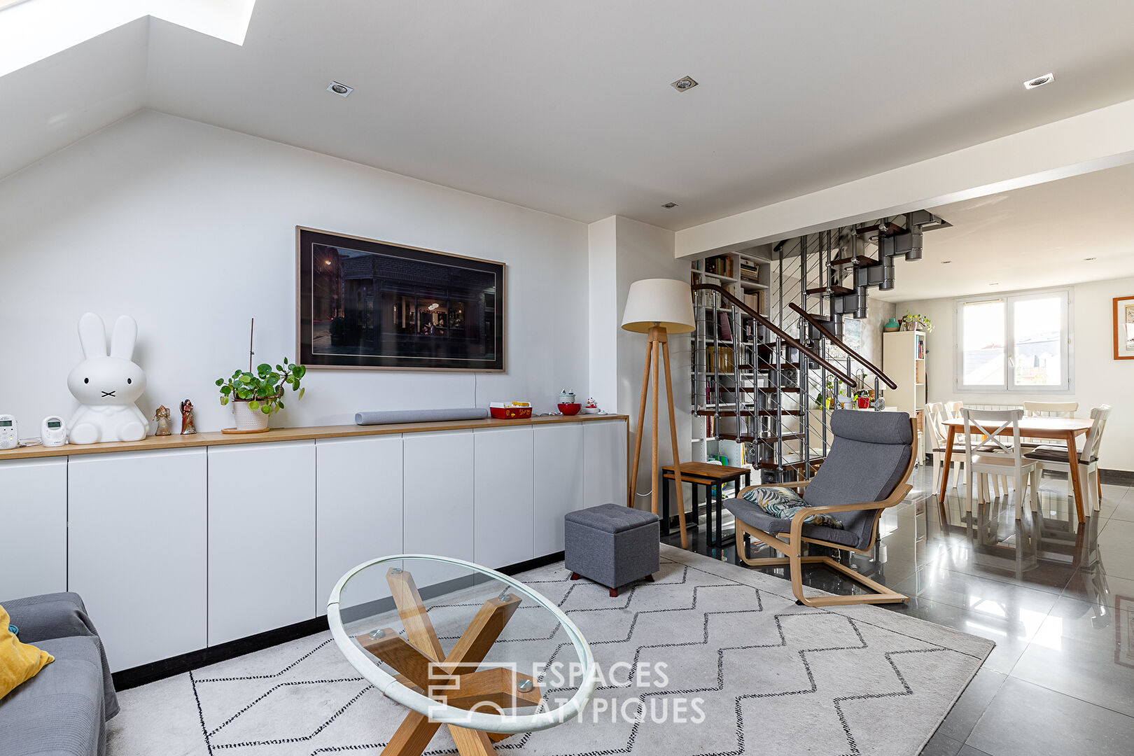 Duplex with terrace in the heart of town
