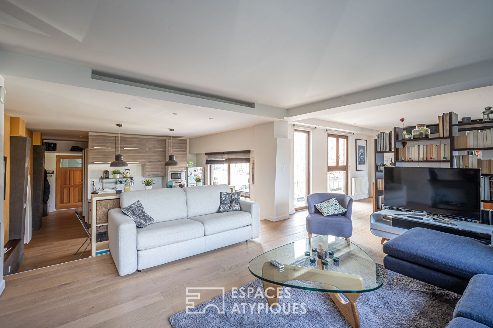 Loft dans une ancienne usine de boutons