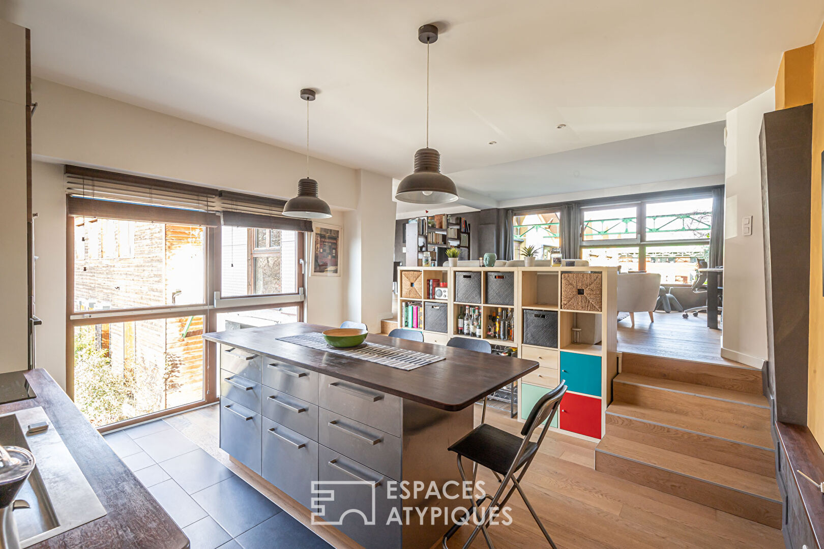 Loft dans une ancienne usine de boutons