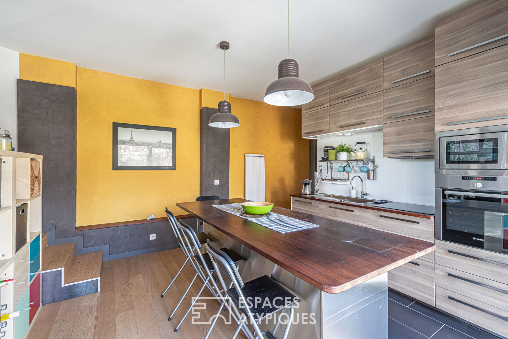 Loft dans une ancienne usine de boutons
