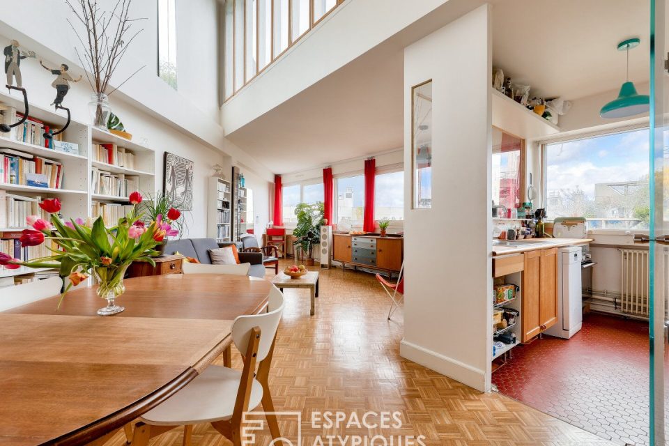 Duplex en dernier étage avec terrasses