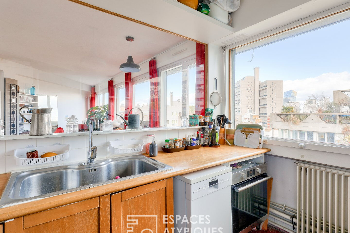 Duplex en dernier étage avec terrasses