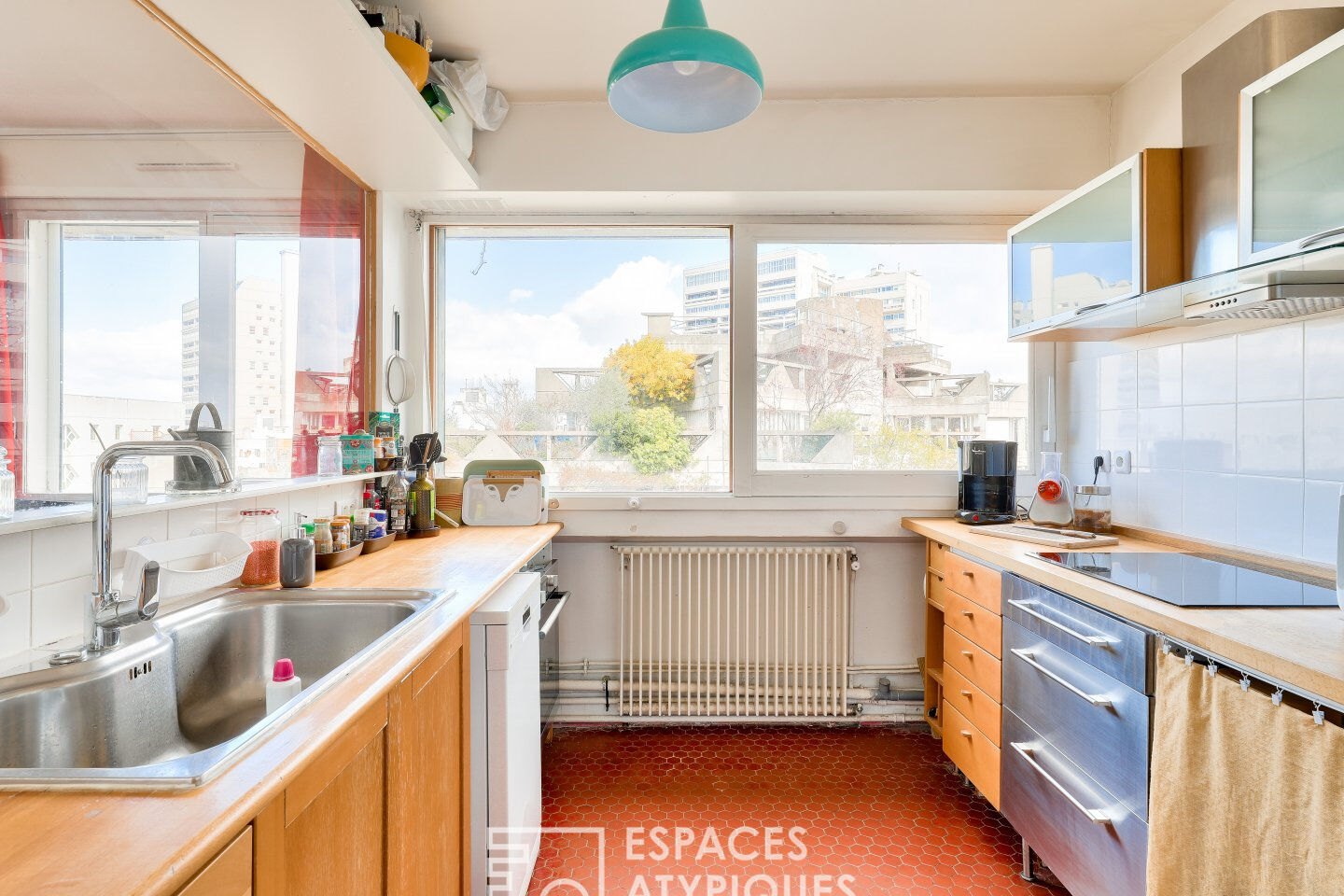 Duplex en dernier étage avec terrasses