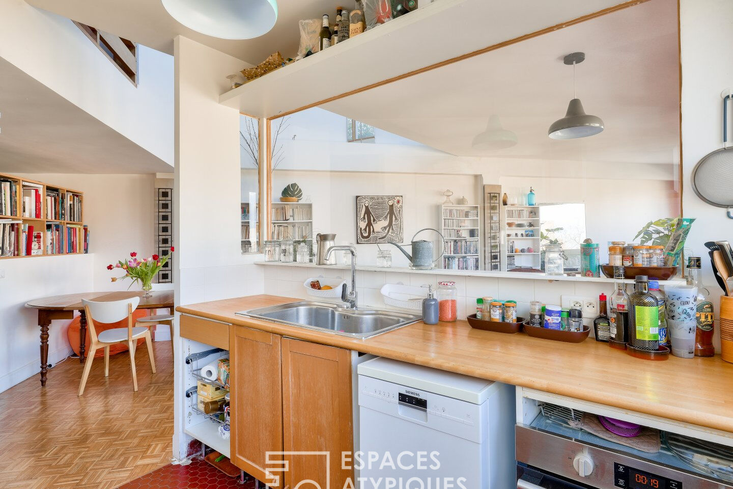 Duplex en dernier étage avec terrasses