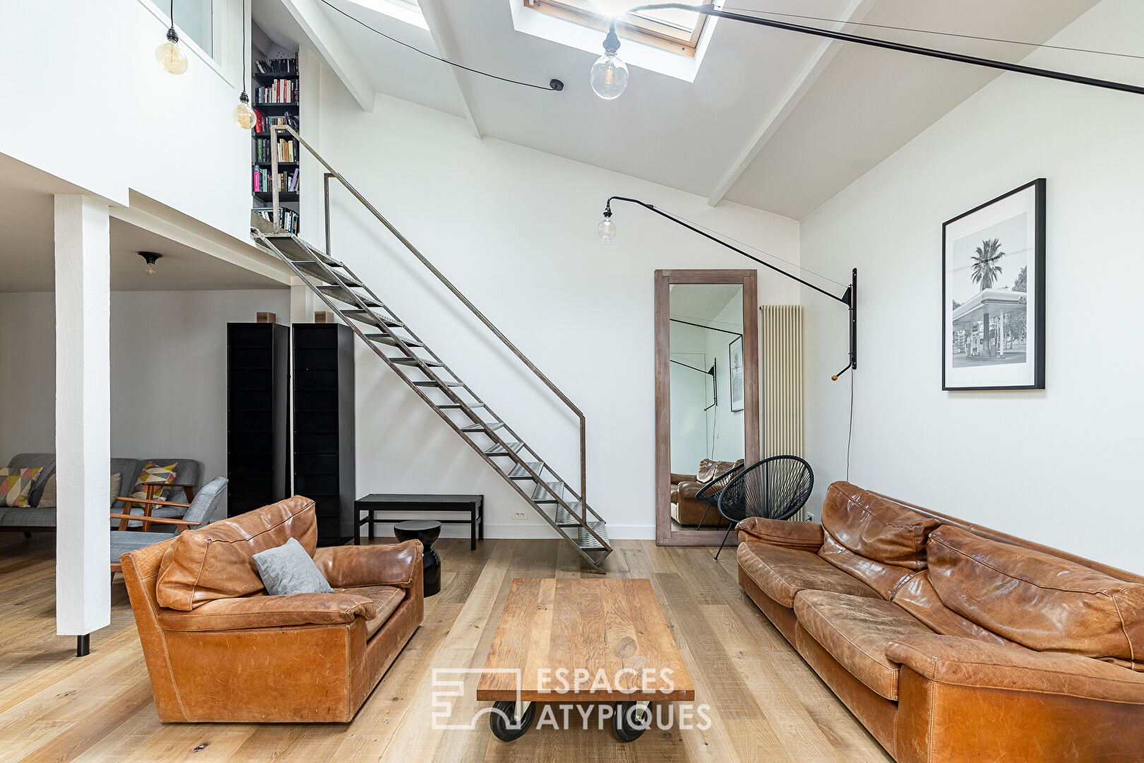 Ancien atelier d’ébéniste transformé en Loft familial.