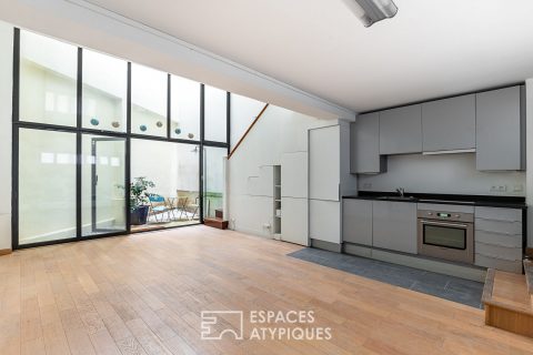 Maison-loft avec terrasse