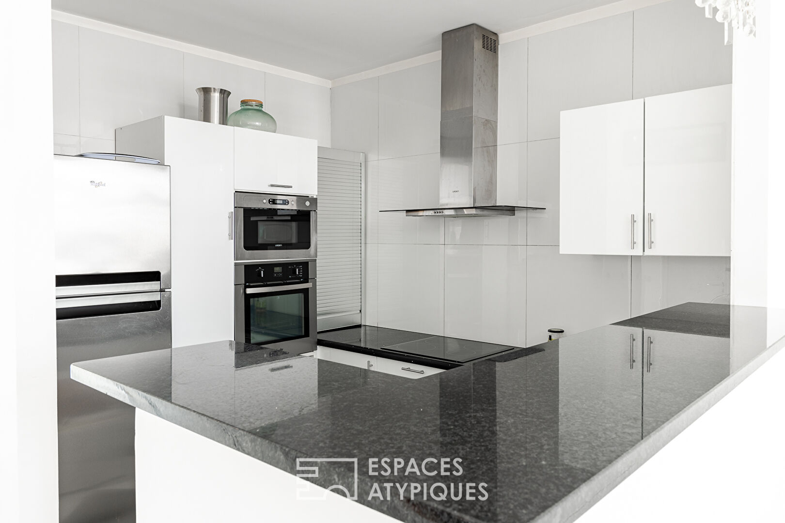 Triplex avec terrasse en dernier étage