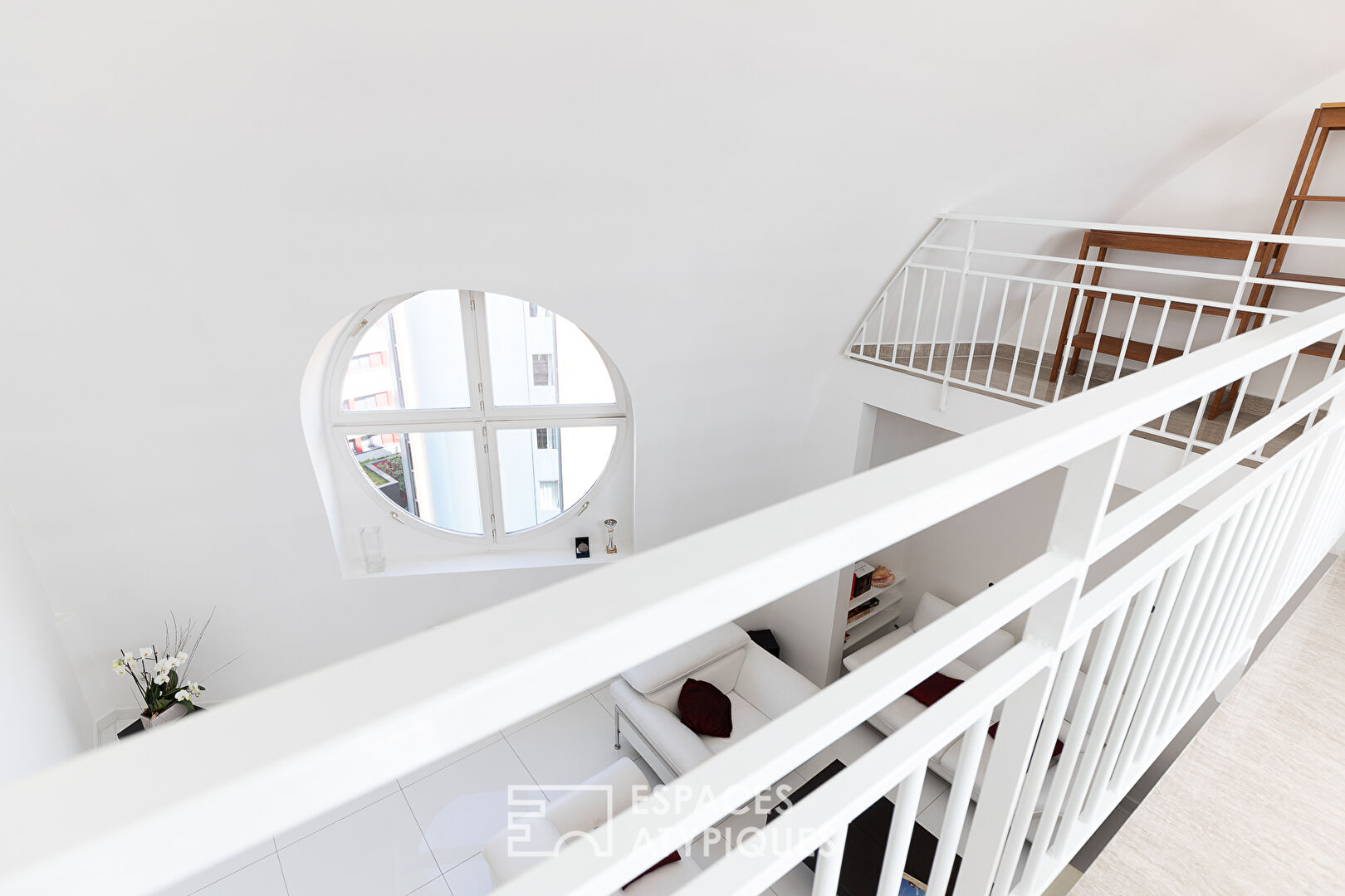 Triplex avec terrasse en dernier étage
