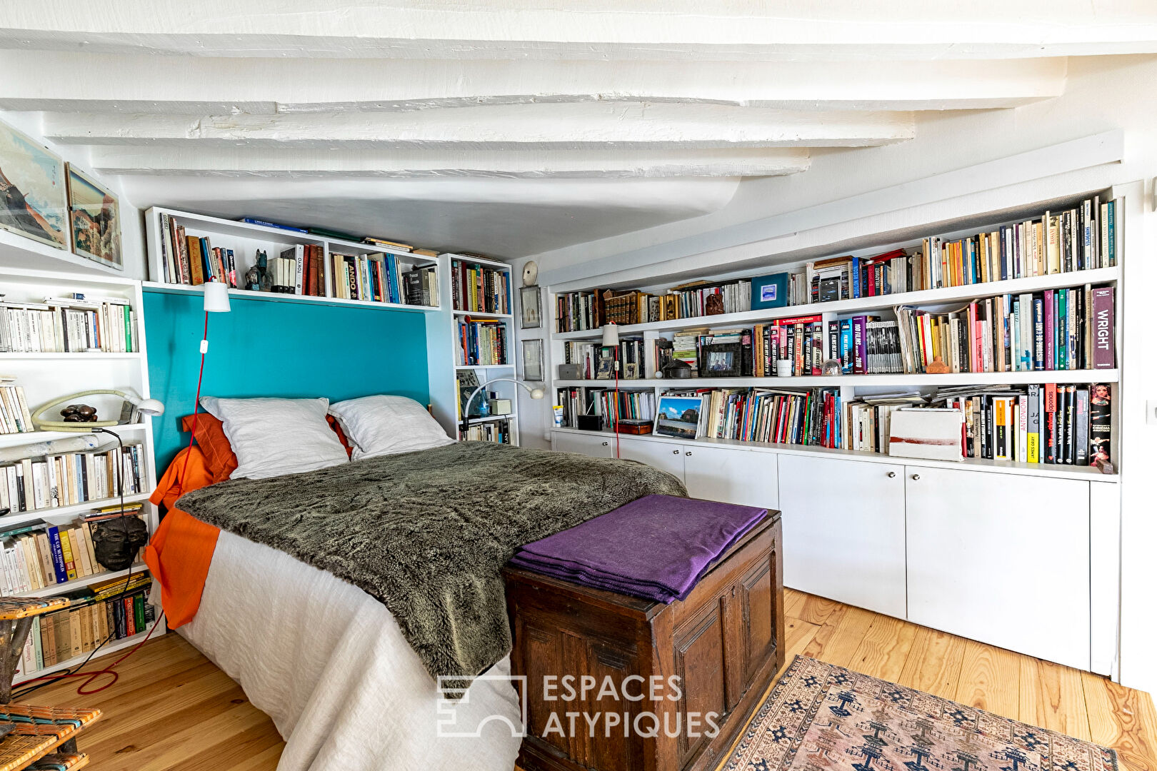 Appartement aux allures d’atelier d’artiste