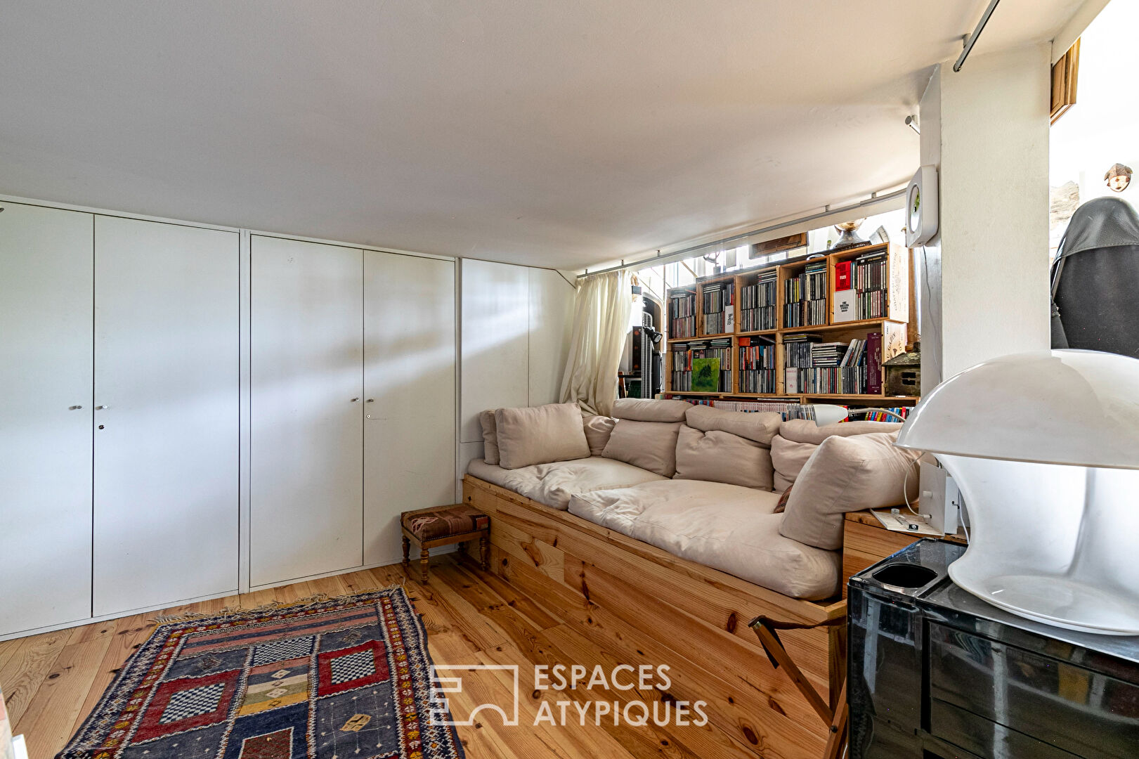 Appartement aux allures d’atelier d’artiste
