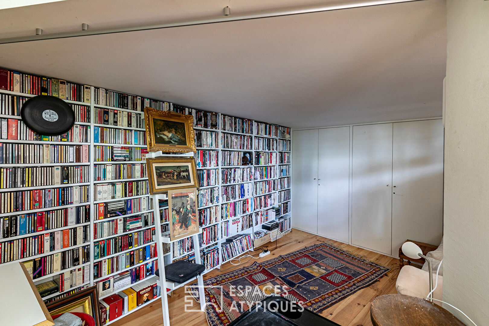 Appartement aux allures d’atelier d’artiste