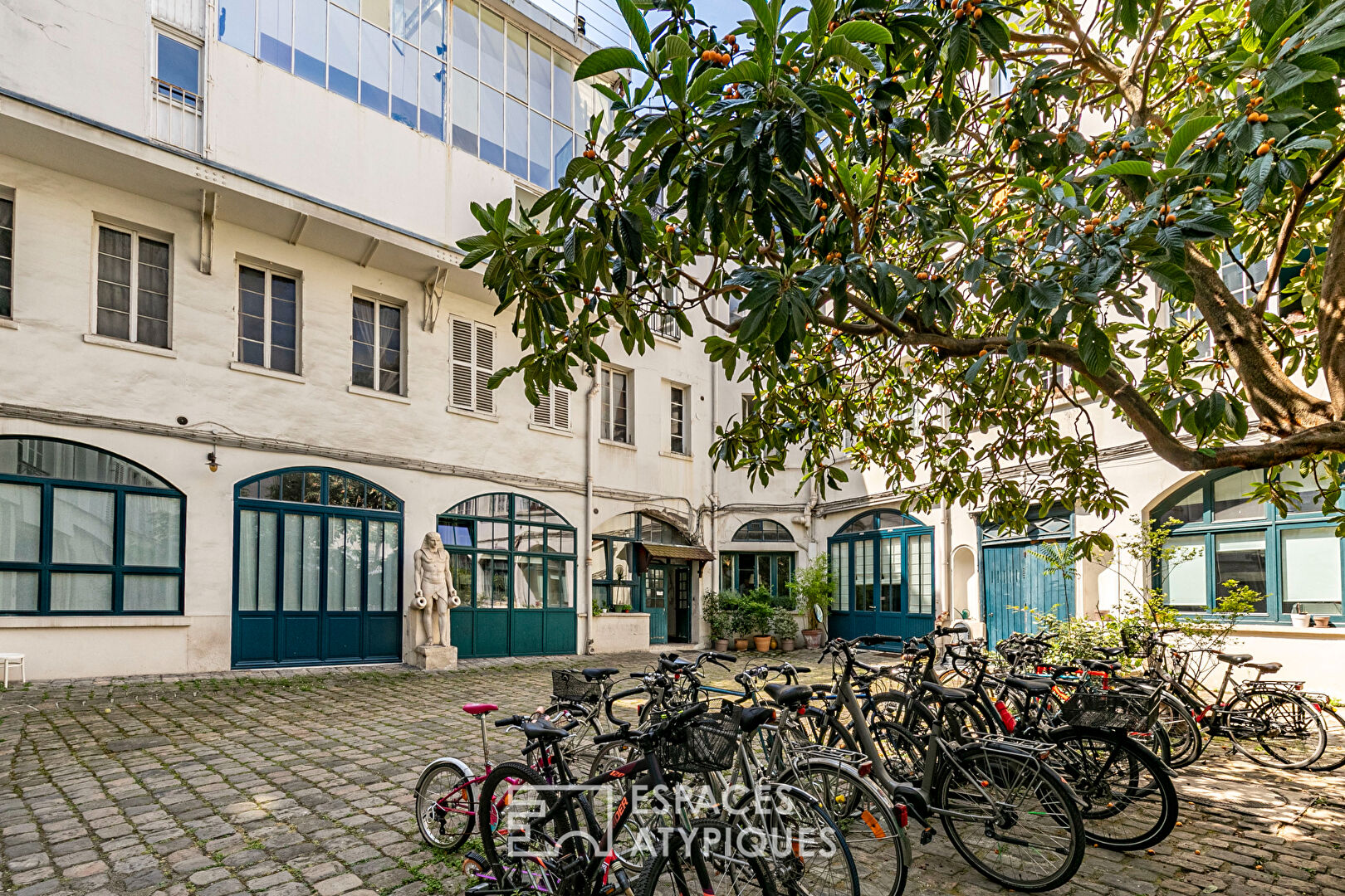 Appartement aux allures d’atelier d’artiste