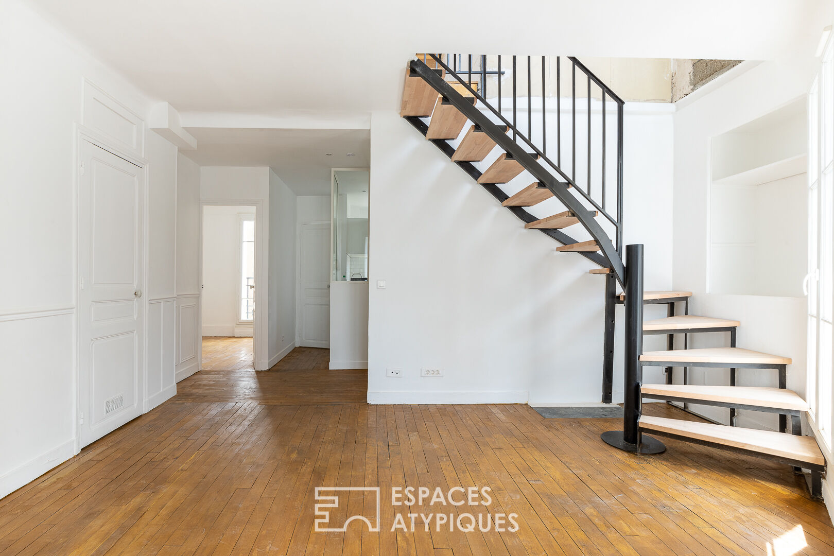 Duplex en dernier étage avec balcon