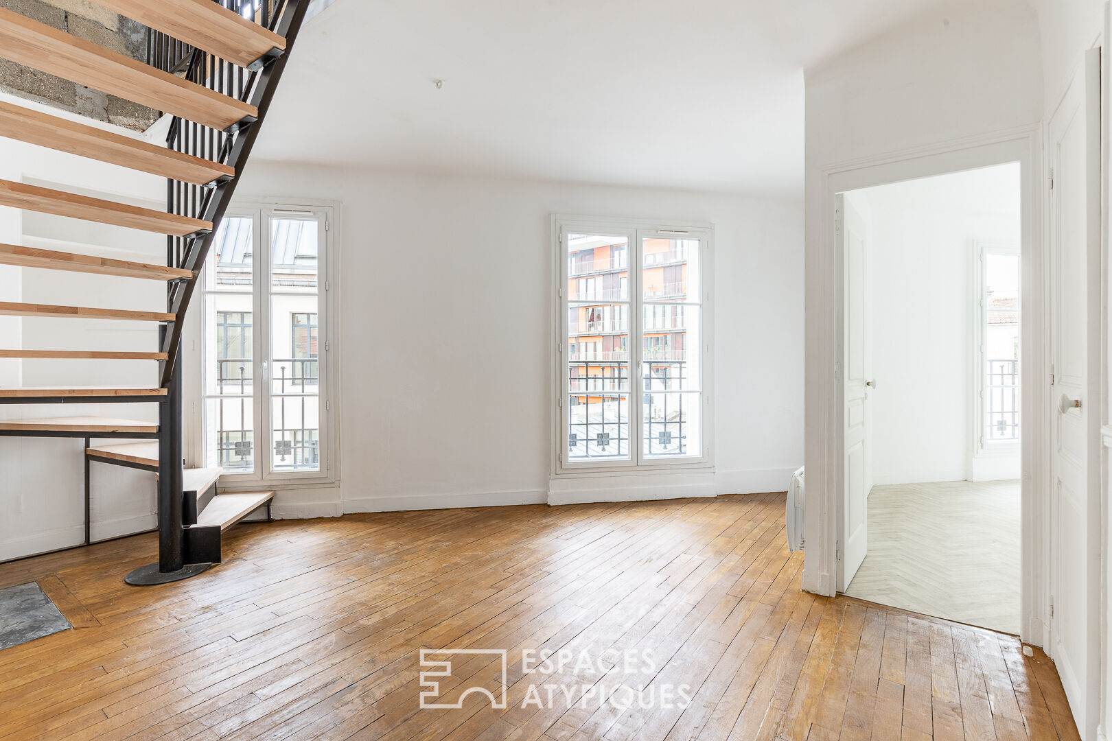 Duplex en dernier étage avec balcon