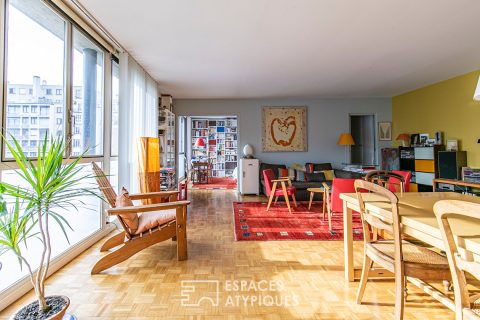 Apartment near Gobelins in an architect-designed building